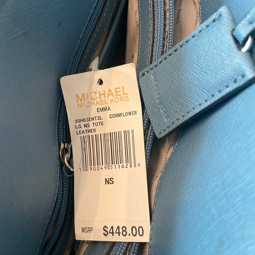 Michael Kors Emma saffaino leather Chain Detail Tote - Picture 5 of 12